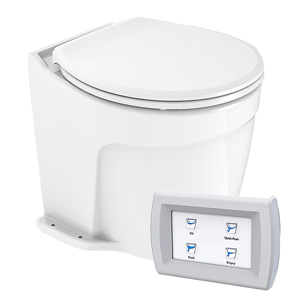 Commodore Truck Freight - Not Qualified for Free Shipping Commodore Deluxe Toilet with Raw Water Pump #CM6RMT