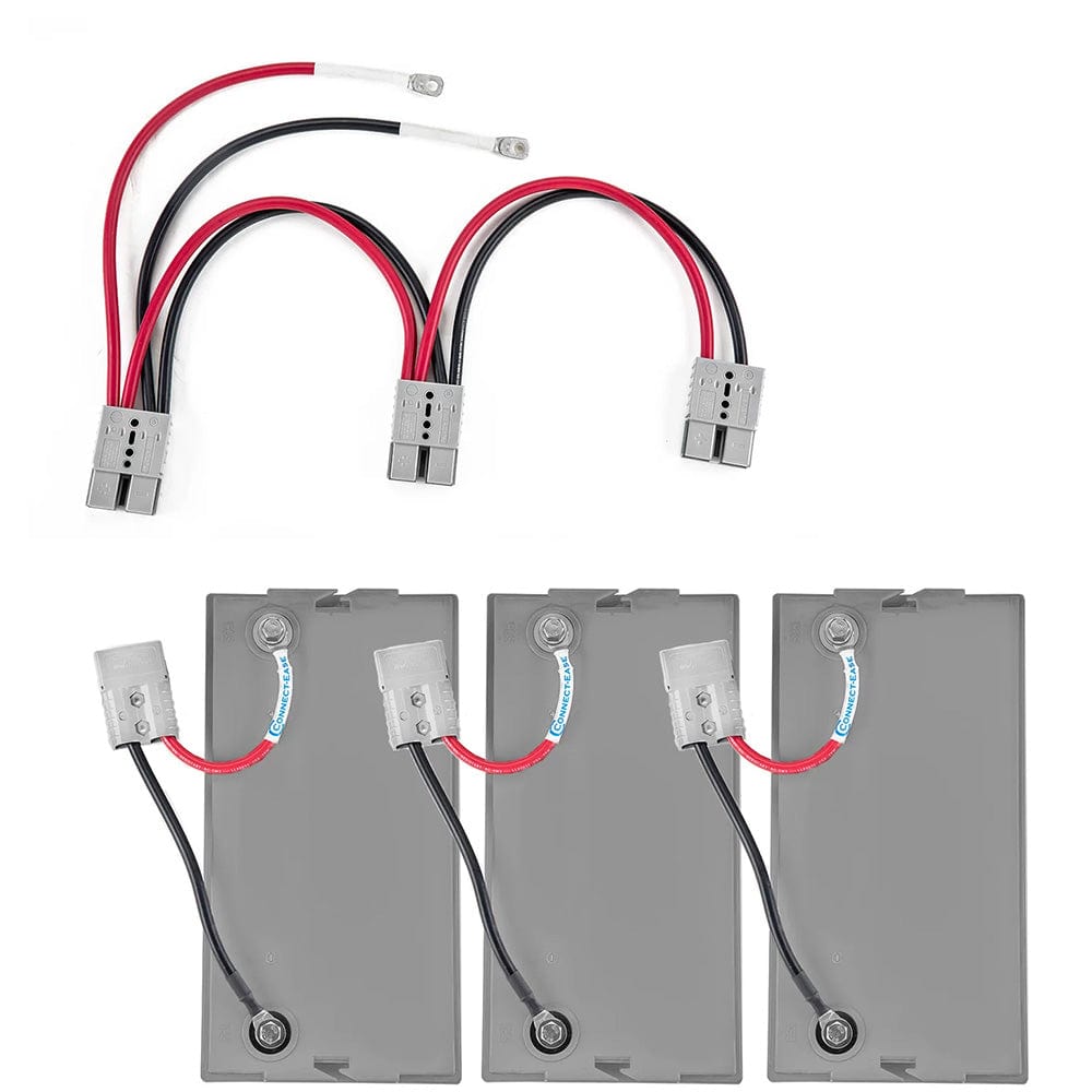 Connect-Ease Qualifies for Free Shipping Connect-Ease 3 12v Battery Parallel Quick Connect System #RCE312VRV
