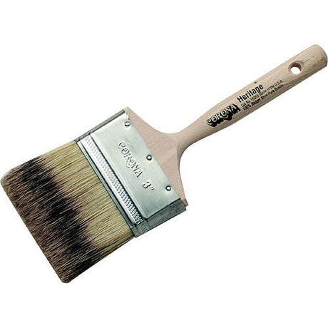 Corona Brushes Qualifies for Free Shipping Corona Brushes 3" Heritage Brush for Enamels #16055-3