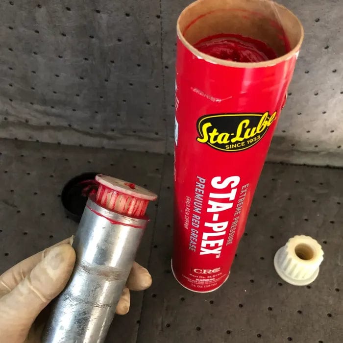 CRC Industries Qualifies for Free Shipping CRC Sta-Lube Sta-Plex EP Premium Red Grease 14 oz #SL3190