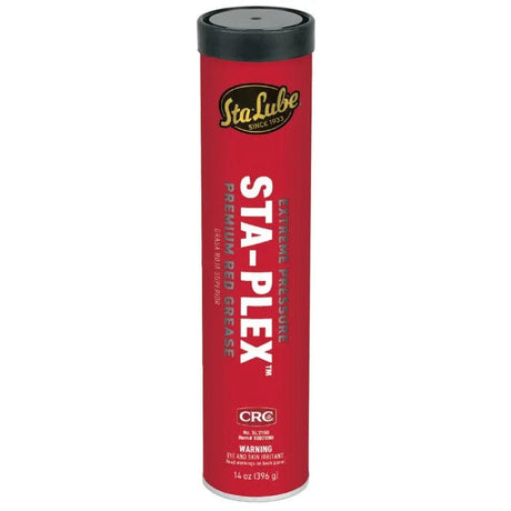 CRC Industries Qualifies for Free Shipping CRC Sta-Lube Sta-Plex EP Premium Red Grease 14 oz #SL3190