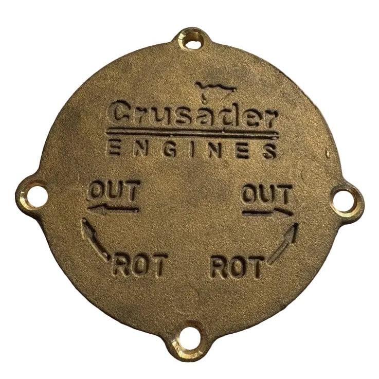 Crusader Qualifies for Free Shipping Crusader Brass End Cover for Raw Water Pump #40060