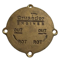 Crusader Qualifies for Free Shipping Crusader Brass End Cover for Raw Water Pump #40060