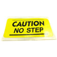 Crusader Qualifies for Free Shipping Crusader Caution No-Step Decal #22847