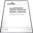 Crusader Qualifies for Free Shipping Crusader CM 454 Parts Manual S/N88710-up #TECM556
