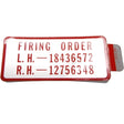 Crusader Qualifies for Free Shipping Crusader Firing Order Decal #97182