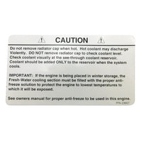 Crusader Qualifies for Free Shipping Crusader Heat Exchanger Decal #23657