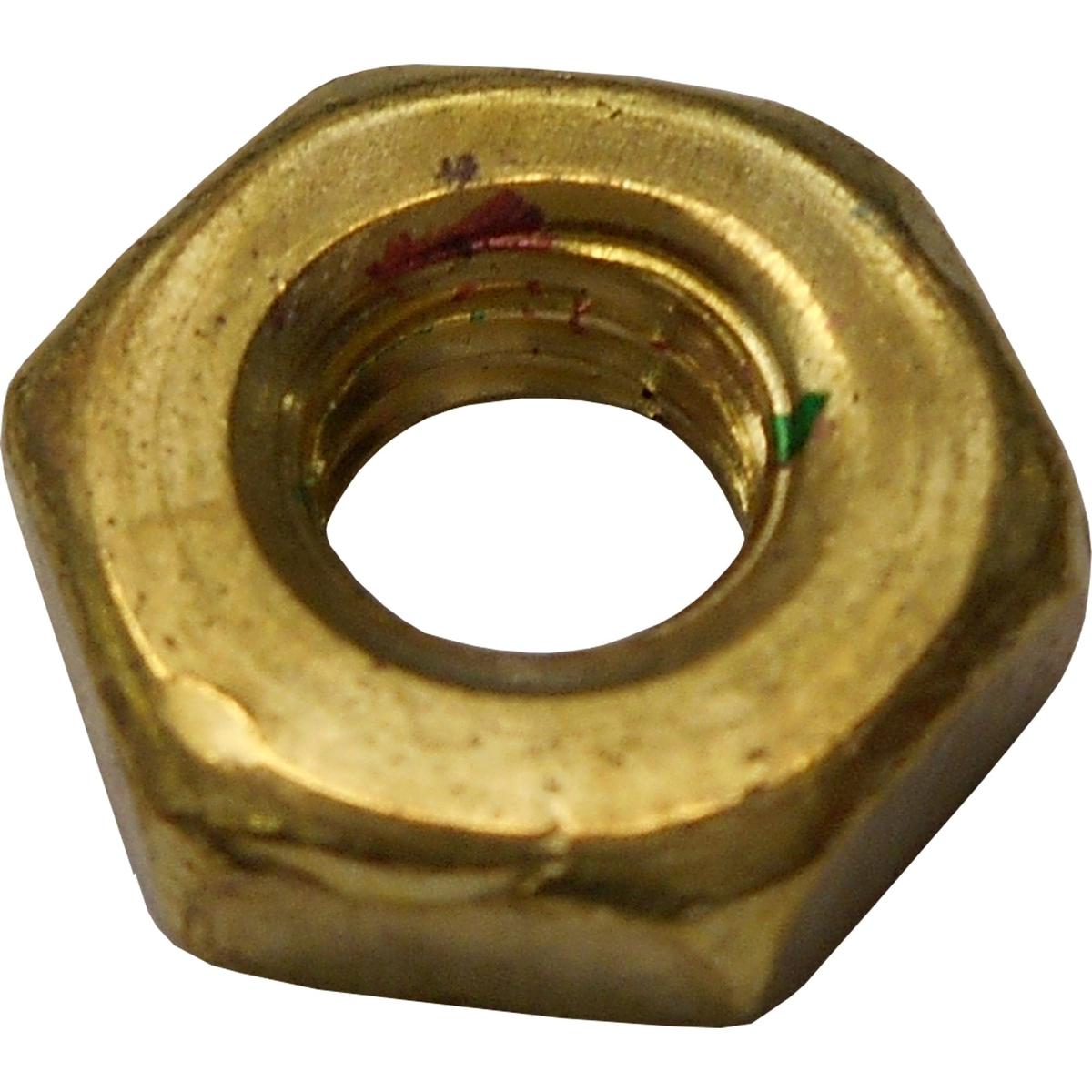 Crusader Qualifies for Free Shipping Crusader Hex Nut Brass 10-32 #RS1540