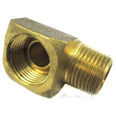 Crusader Qualifies for Free Shipping Crusader Inverted Flare Fitting 90-Degree 3/8" NPT x 1/2" Threaded #137425