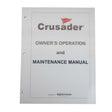 Crusader Qualifies for Free Shipping Crusader Owners Manual #L510019-04