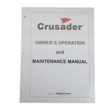 Crusader Qualifies for Free Shipping Crusader Owners Manual #L510019-04