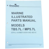 Crusader Qualifies for Free Shipping Crusader Parts Manual 5.7L TBI/MPI #C190022
