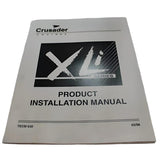 Crusader Qualifies for Free Shipping Crusader XLi Installation Manual #TECM630