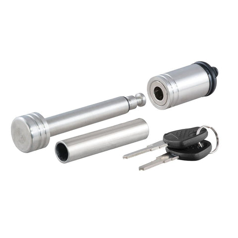 CURT Qualifies for Free Shipping CURT 1/2" Hitch Lock with 5/8" Adapter 1-1/4" or 2" Receiver #23517