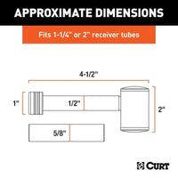 CURT Qualifies for Free Shipping CURT 1/2