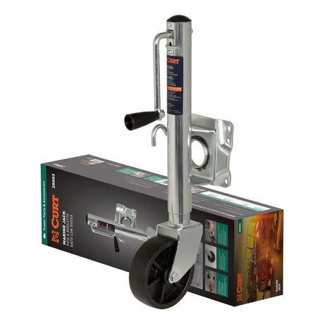 CURT Qualifies for Free Shipping CURT 1000 lb Jack 6" Wheels #25003