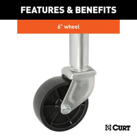 CURT Qualifies for Free Shipping CURT 1200 lb Jack 6