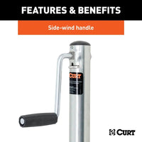 CURT Qualifies for Free Shipping CURT 1200 lb Jack 6
