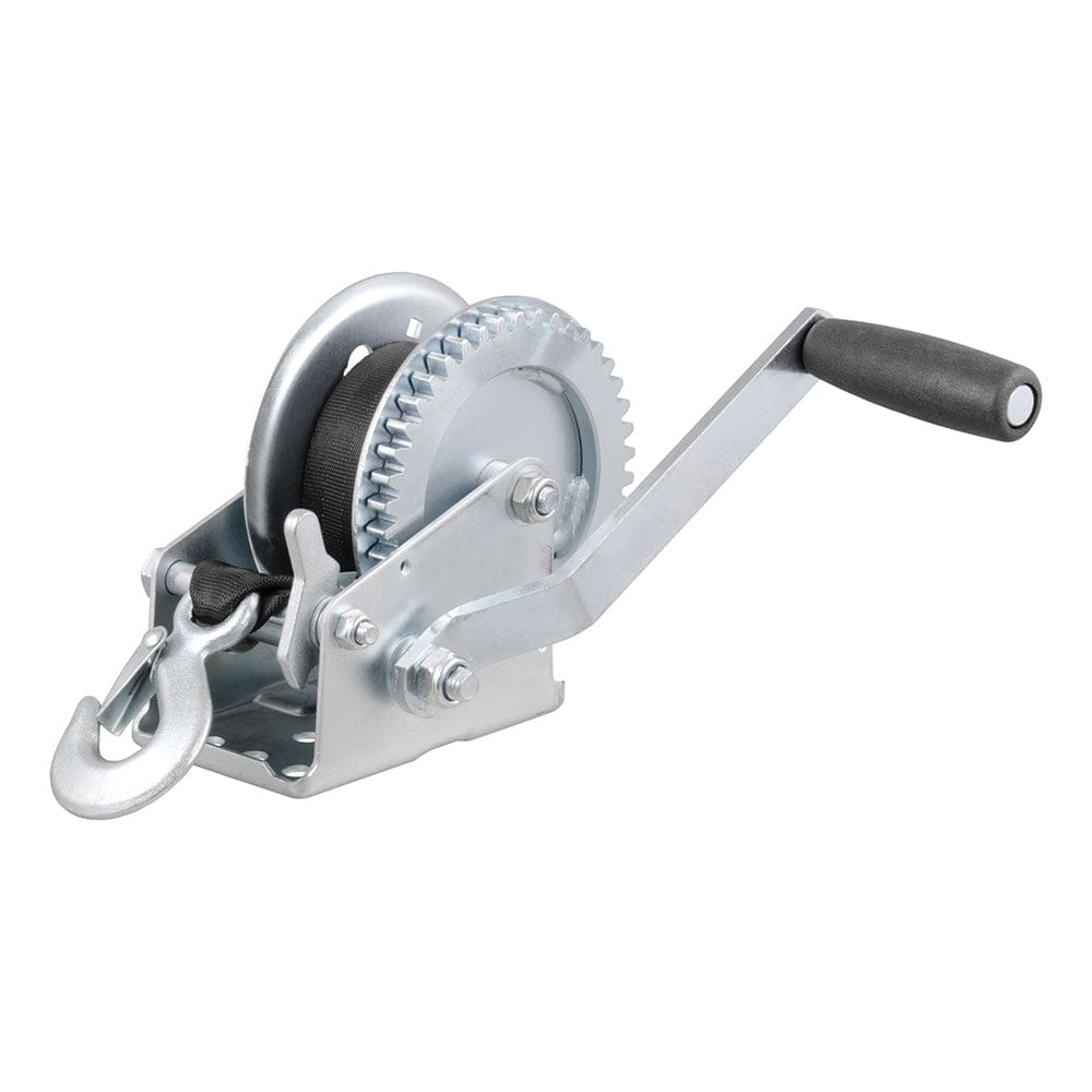 CURT Qualifies for Free Shipping CURT 1400 lb Winch with 20' Strap #29435