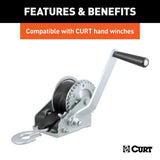 CURT Qualifies for Free Shipping CURT 2" 20' Nylon Winch Strap #29007