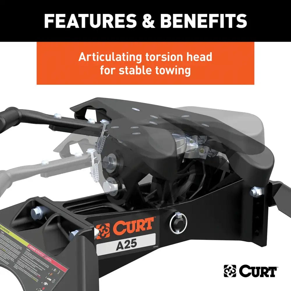 CURT Not Qualified for Free Shipping CURT 25K 5th Wheel Hitch #16180