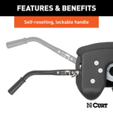 CURT Not Qualified for Free Shipping CURT 25K 5th Wheel Hitch #16180