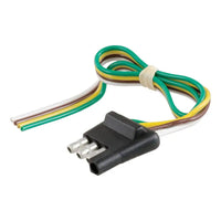 CURT Qualifies for Free Shipping CURT 4-Way Flat Connector Plug with 12