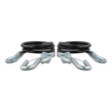 CURT Qualifies for Free Shipping CURT 44-1/2" Safety Cables with 2 Snap Hooks 5000 lb #80151