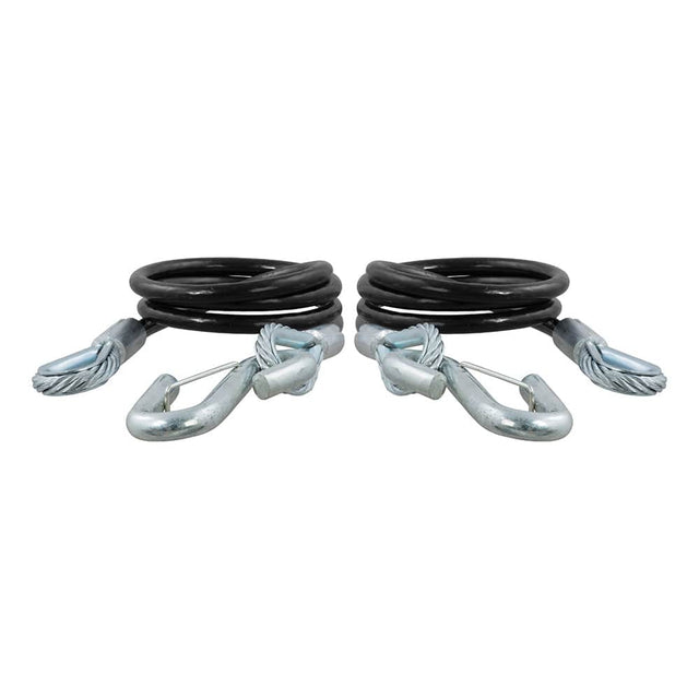 CURT Qualifies for Free Shipping CURT 44-1/2" Safety Cables with 2 Snap Hooks 5000 lb #80151