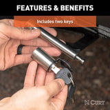 CURT Qualifies for Free Shipping CURT 5/8" Dogbone Lock SS #23519