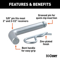 CURT Qualifies for Free Shipping CURT 5/8