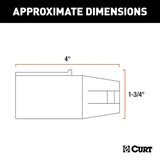 CURT Qualifies for Free Shipping CURT 7-Way RV to 6 Round Adapter #57661