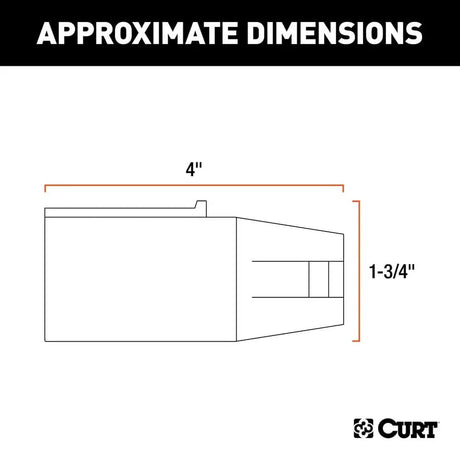 CURT Qualifies for Free Shipping CURT 7-Way RV to 6 Round Adapter #57661