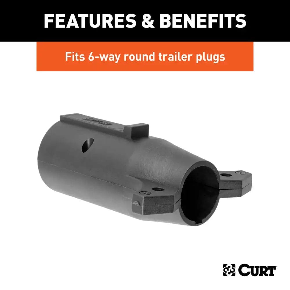 CURT Qualifies for Free Shipping CURT 7-Way RV to 6 Round Adapter #57661