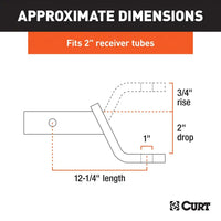 CURT Qualifies for Free Shipping CURT Class III Ball Mount 2