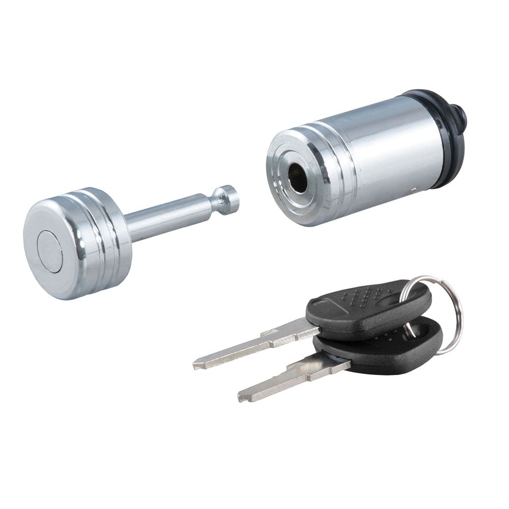 CURT Qualifies for Free Shipping CURT Coupler Lock 1/4" Pin 7/8 " Latch Span Barbell Chrome #23520