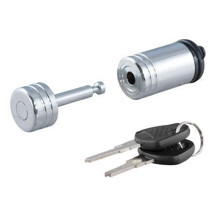 CURT Qualifies for Free Shipping CURT Coupler Lock 1/4" Pin 7/8 " Latch Span Barbell Chrome #23520