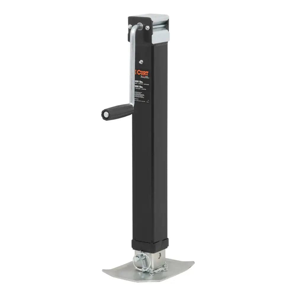 CURT Qualifies for Free Shipping CURT Direct-Weld Square Jack with Side Handle #28575