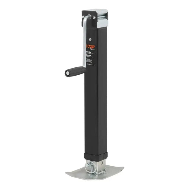 CURT Qualifies for Free Shipping CURT Direct-Weld Square Jack with Side Handle #28575