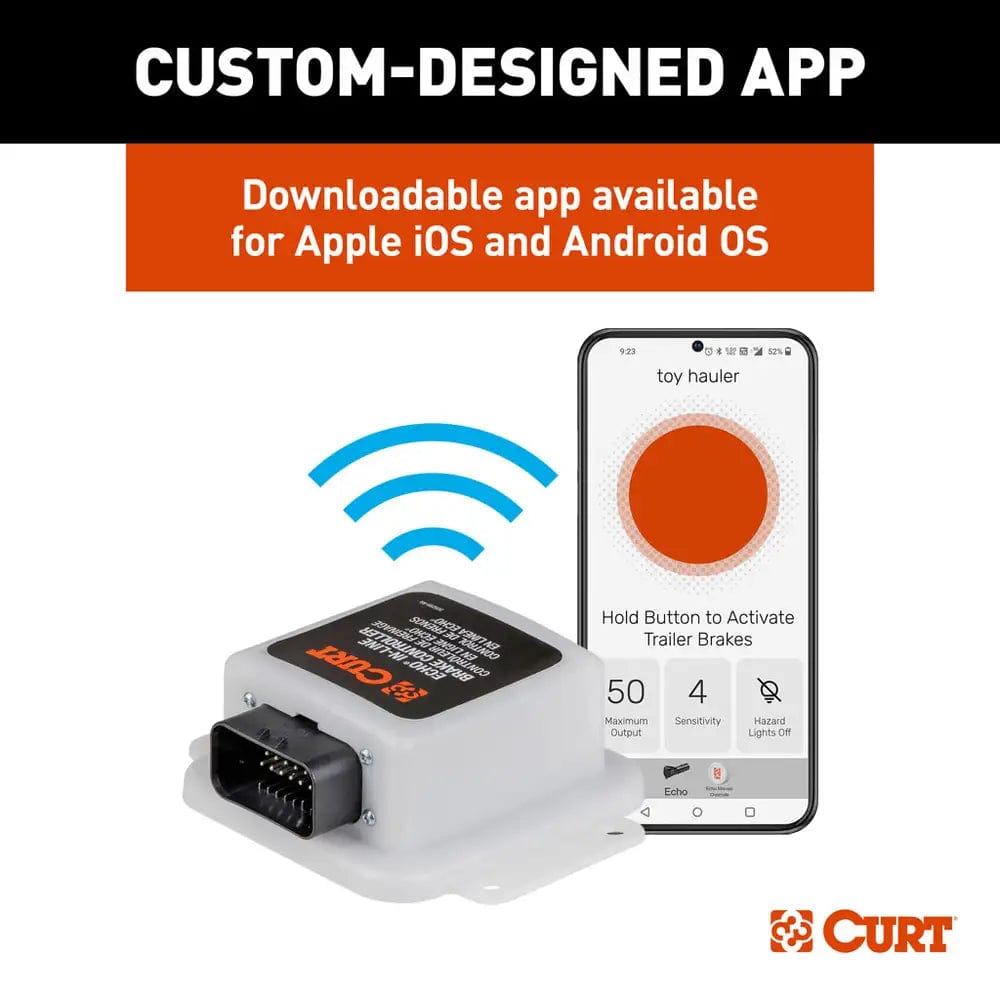 CURT Qualifies for Free Shipping CURT Echo In-Line Trailer Brake #51200