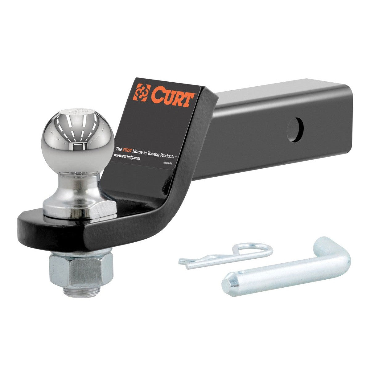 CURT Qualifies for Free Shipping CURT Hitch Mount for 2" Receiver 3500 lb 2" Drop #45034