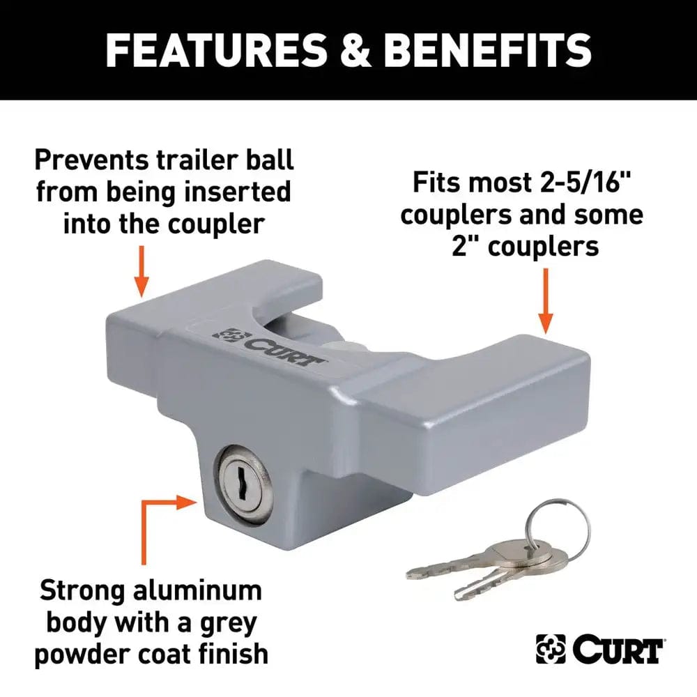 CURT Qualifies for Free Shipping CURT Lock Block Head #23081