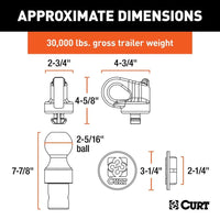 CURT Qualifies for Free Shipping CURT OEM Puck System 2-5/16