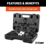 CURT Qualifies for Free Shipping CURT OEM Puck System 2-5/16" Gooseneck Hitch for Ford/GM/Nissan 30K #60692
