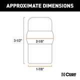 CURT Qualifies for Free Shipping CURT Plastic Hitch Ball Cover #21800