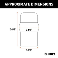 CURT Qualifies for Free Shipping CURT Plastic Hitch Ball Cover #21800