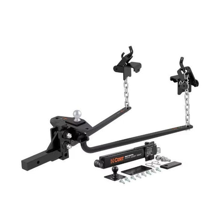 CURT Truck Freight - Not Qualified for Free Shipping CURT Round Bar Weight Dist Hitch with Sway Control 10-14K 31-5/8" #17222