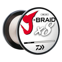 Daiwa Qualifies for Free Shipping Daiwa J-Braid X8 Braided Line White 65 lb 300 Yards #JB8U65-300WH