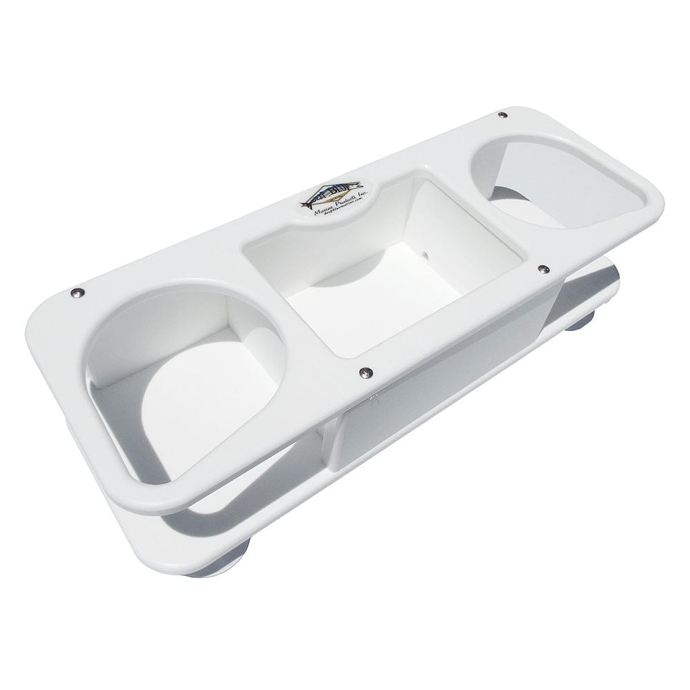 Deep Blue Marine Qualifies for Free Shipping Deep Blue Marine Double Cup Holder with Suction Cups #MB-2