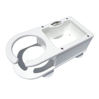 Deep Blue Marine Qualifies for Free Shipping Deep Blue Marine Single Cup Holder with Storage #MB-1